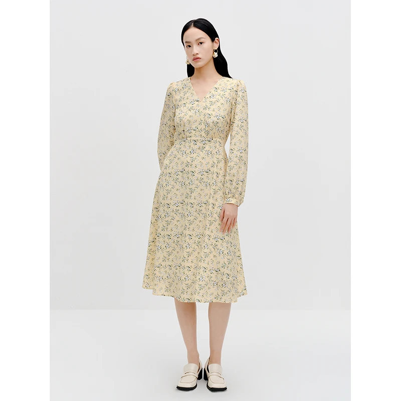 【许半夏推荐】纳俪商场同款连衣裙时尚N23081Y01076
