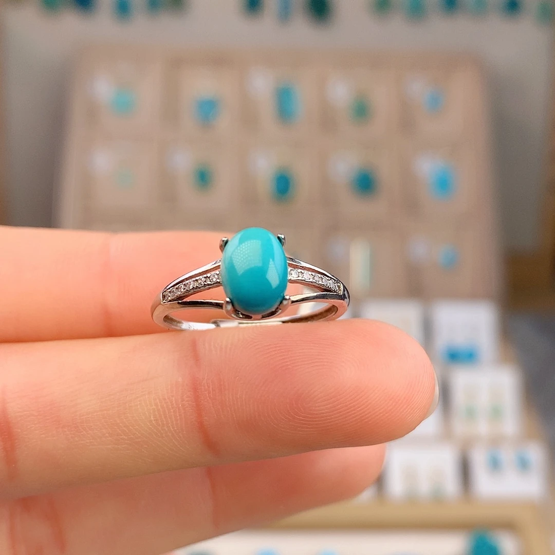 绿松石未镶嵌戒指