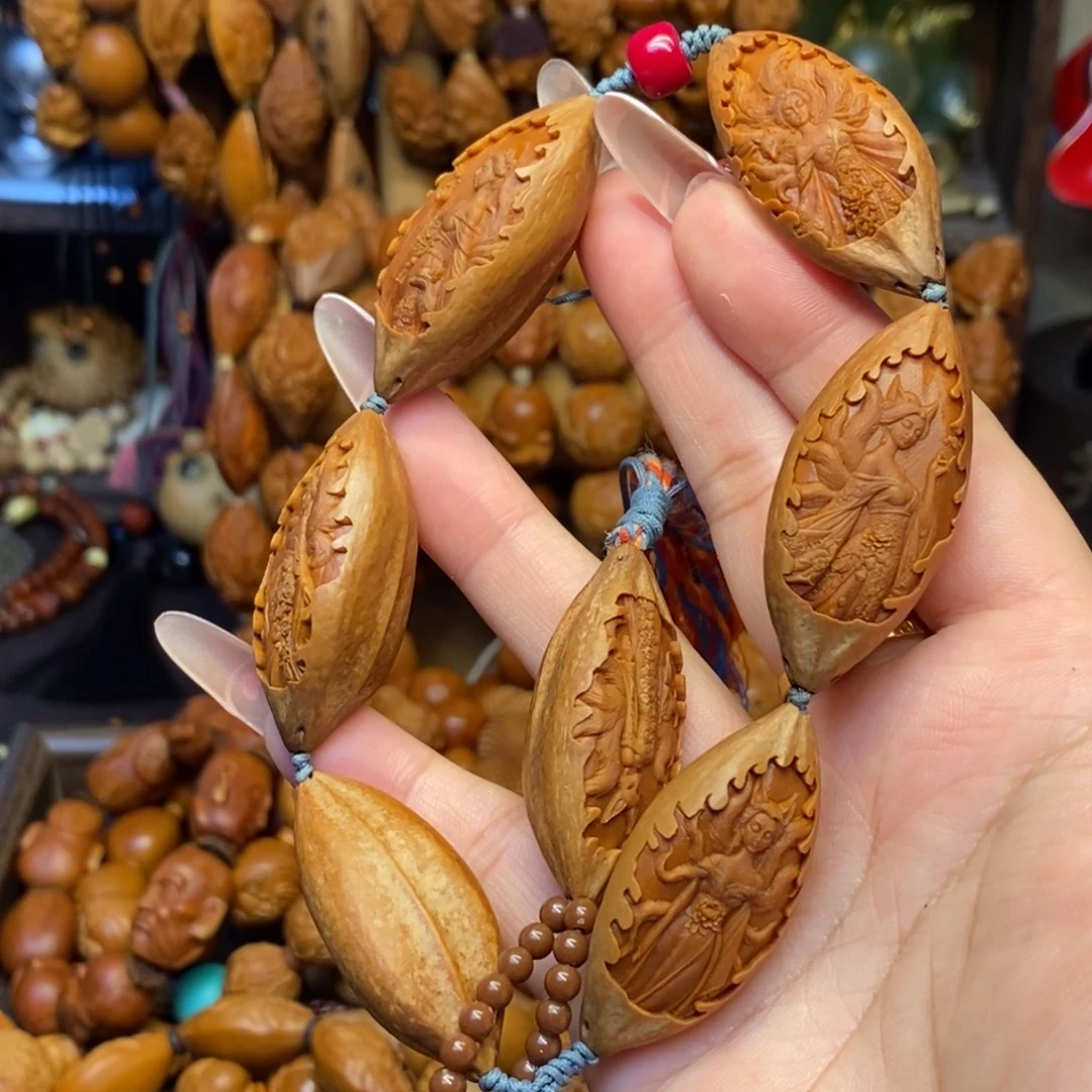 橄榄核手串/手链九尾狐