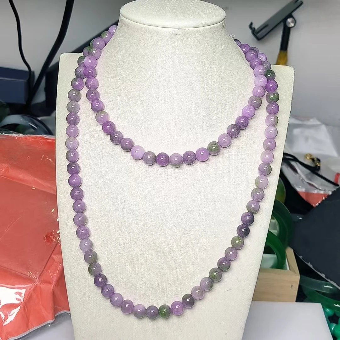 (聚宝严选）A802紫绿108妈妈链8百搭素款妈妈款时尚精美