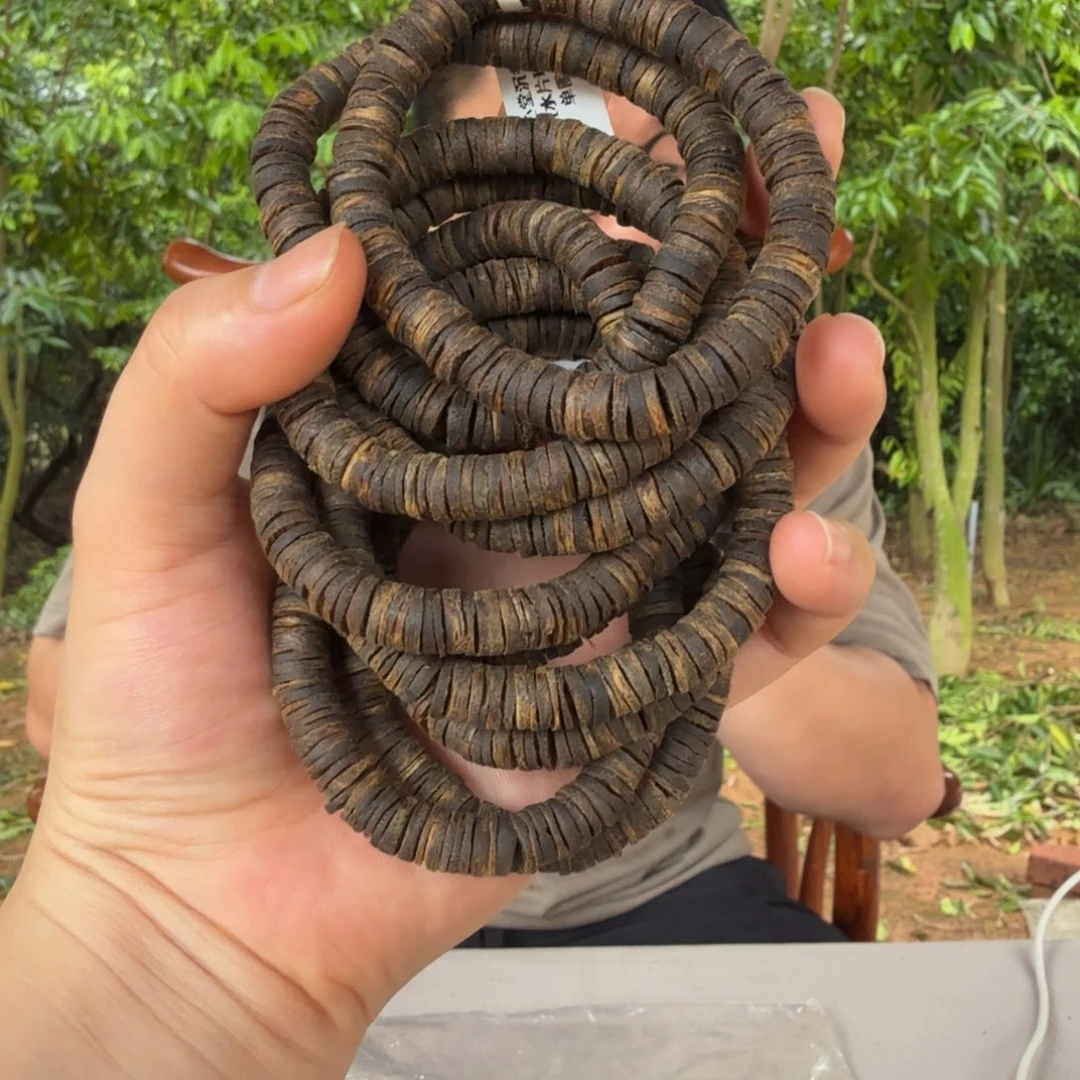 沉香碎屑沉香油叶子沉水片珠单圈 多样性发一