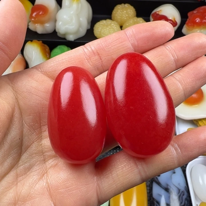 新疆戈壁五彩石金丝