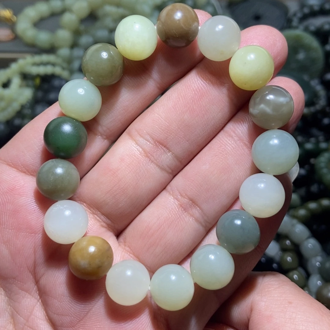 和田玉（糖玉）未镶嵌手链