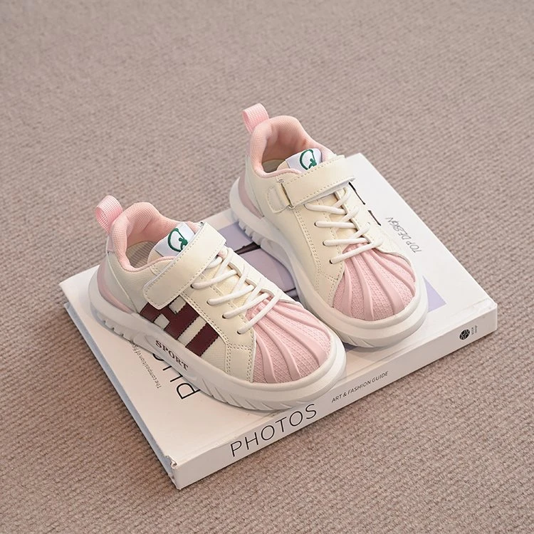 运动鞋现货现货！女防滑男超纤皮橡胶8岁6岁休闲鞋儿童7岁休闲童鞋