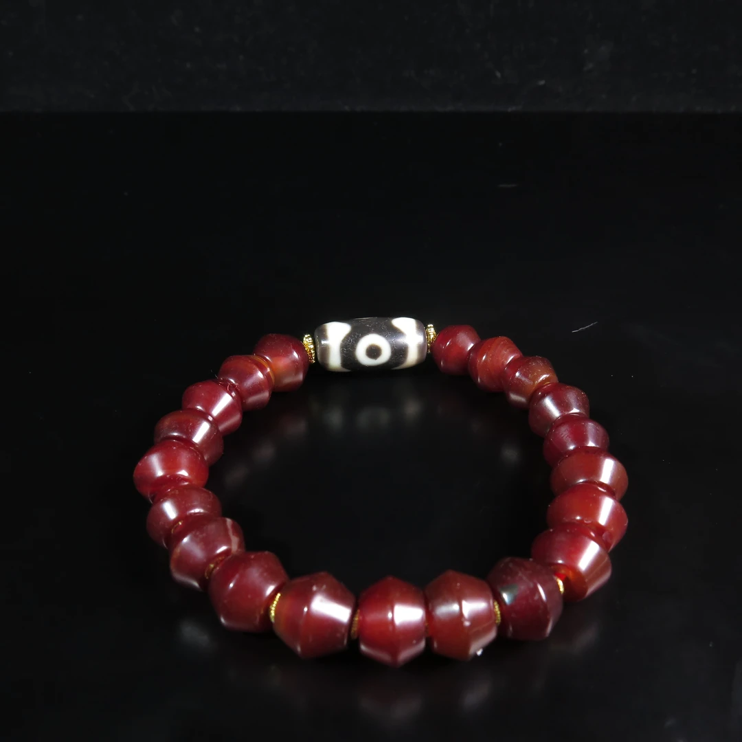 民国玛瑙串饰/MZ023586/玛瑙/民族文物