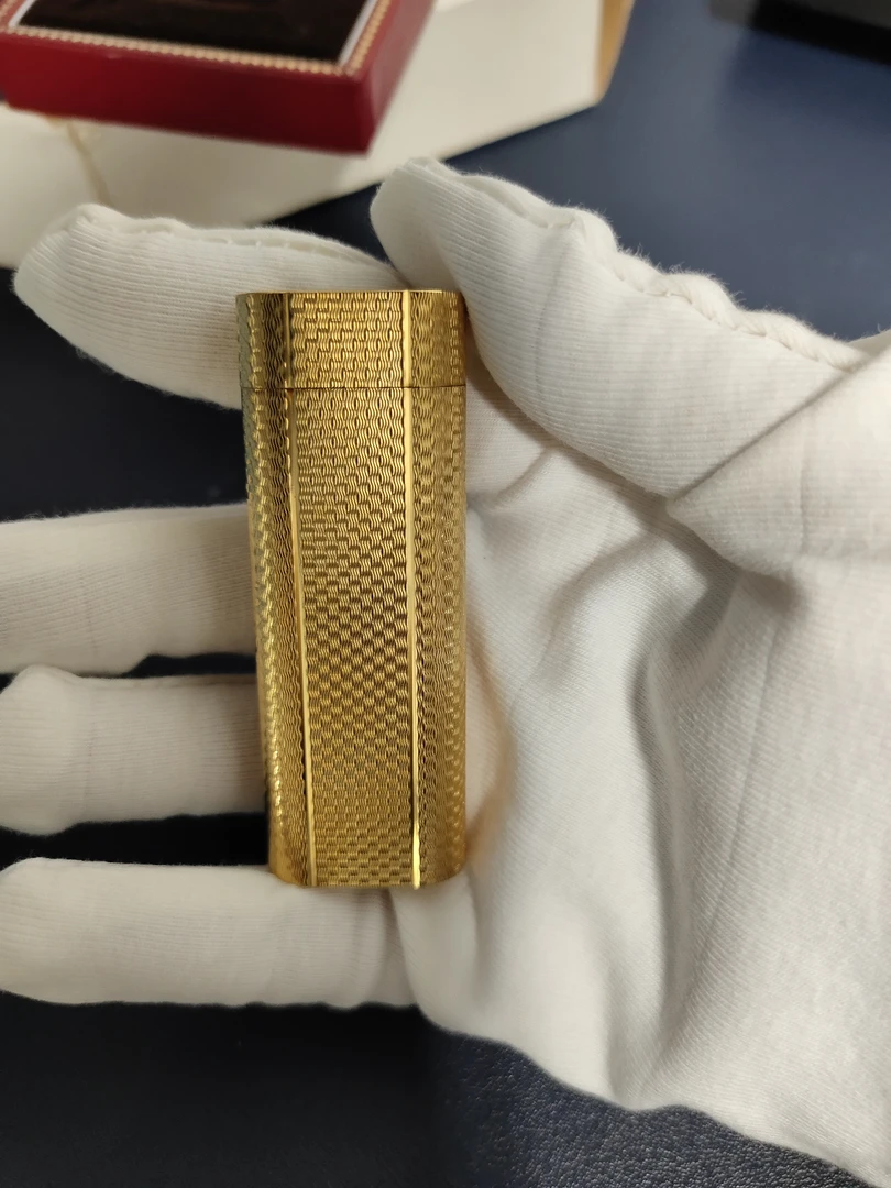 KDY打火机镀金编织纹2013260