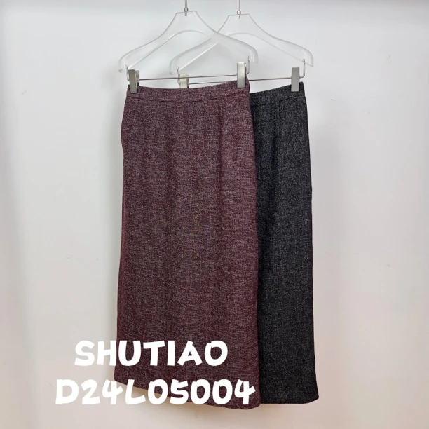 【SHUTIAO】2024秋冬：新款小众设计款裙子D24L05004