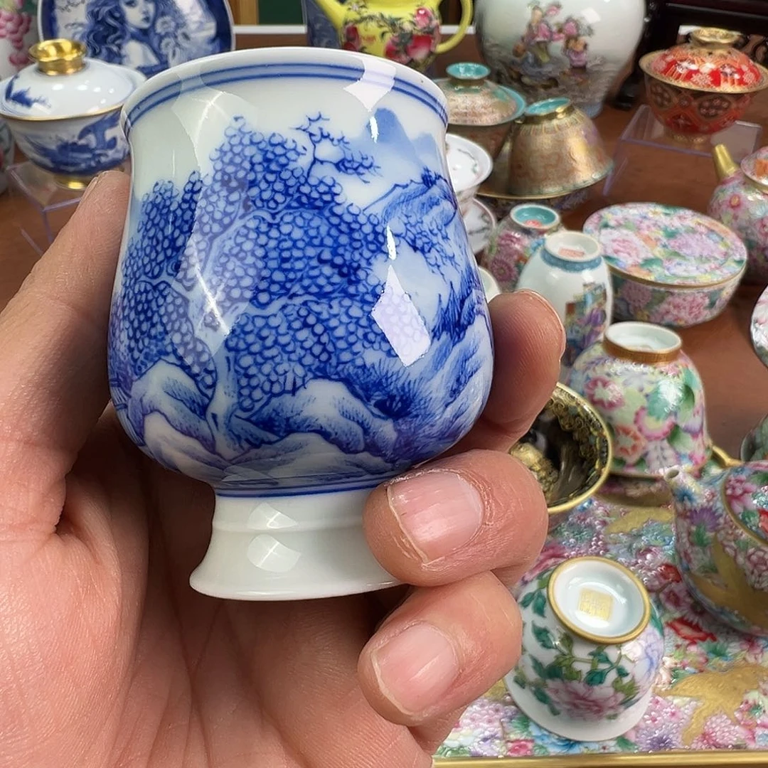 景德镇手工手绘主人杯