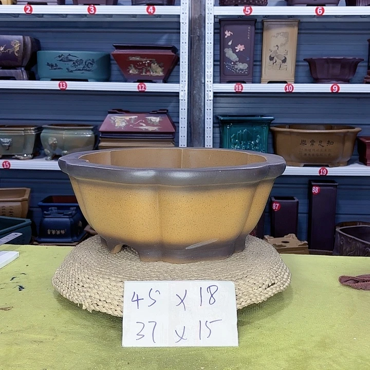 紫砂花盆宜兴紫砂厂