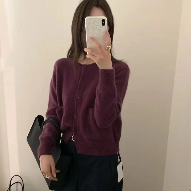 绒品-新款秋季韩系组合150-180韩系针织衫