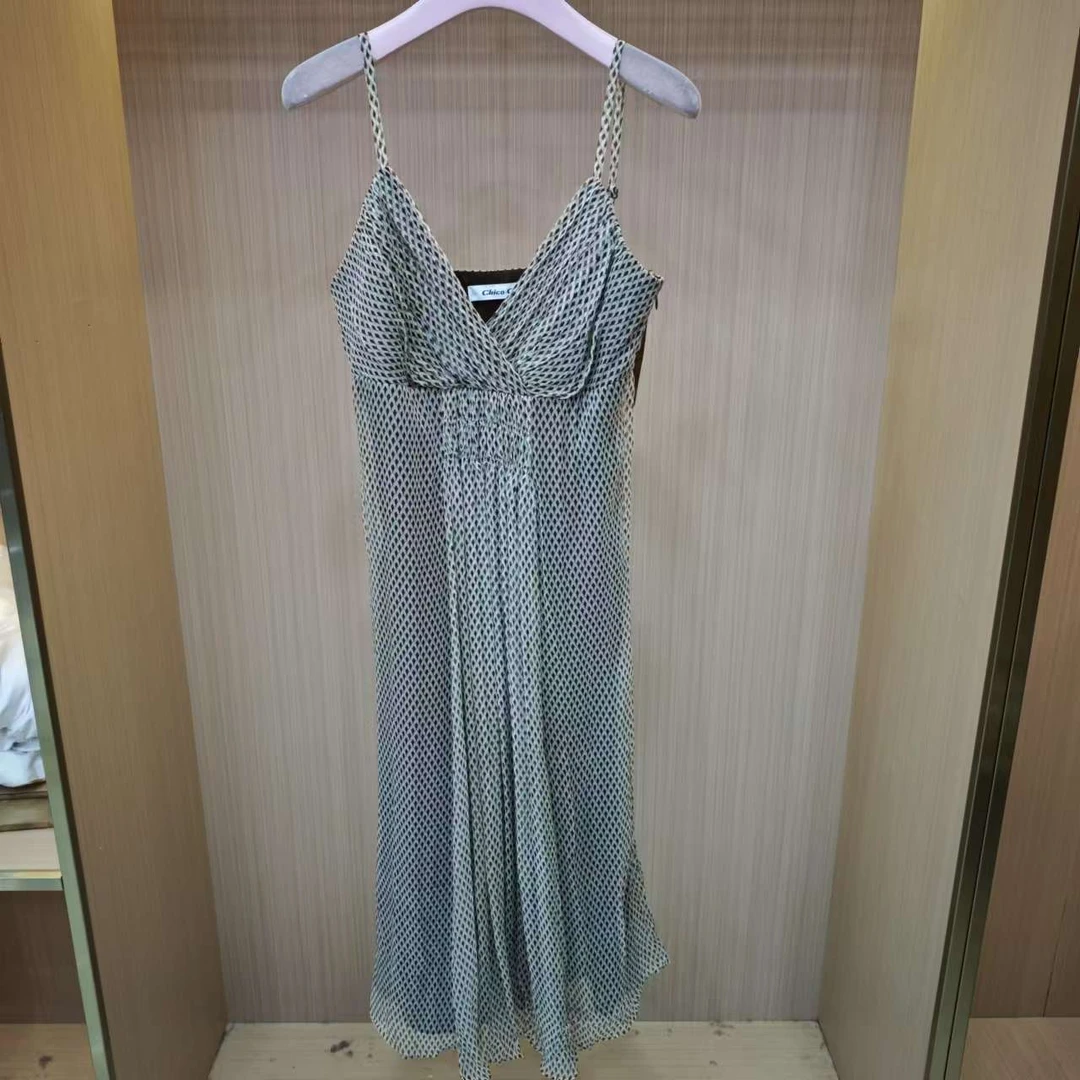 【LJWM】桑蚕丝吊带裙 Q2365