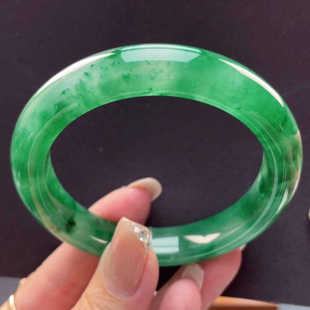 未镶嵌手镯石英质玉54-55