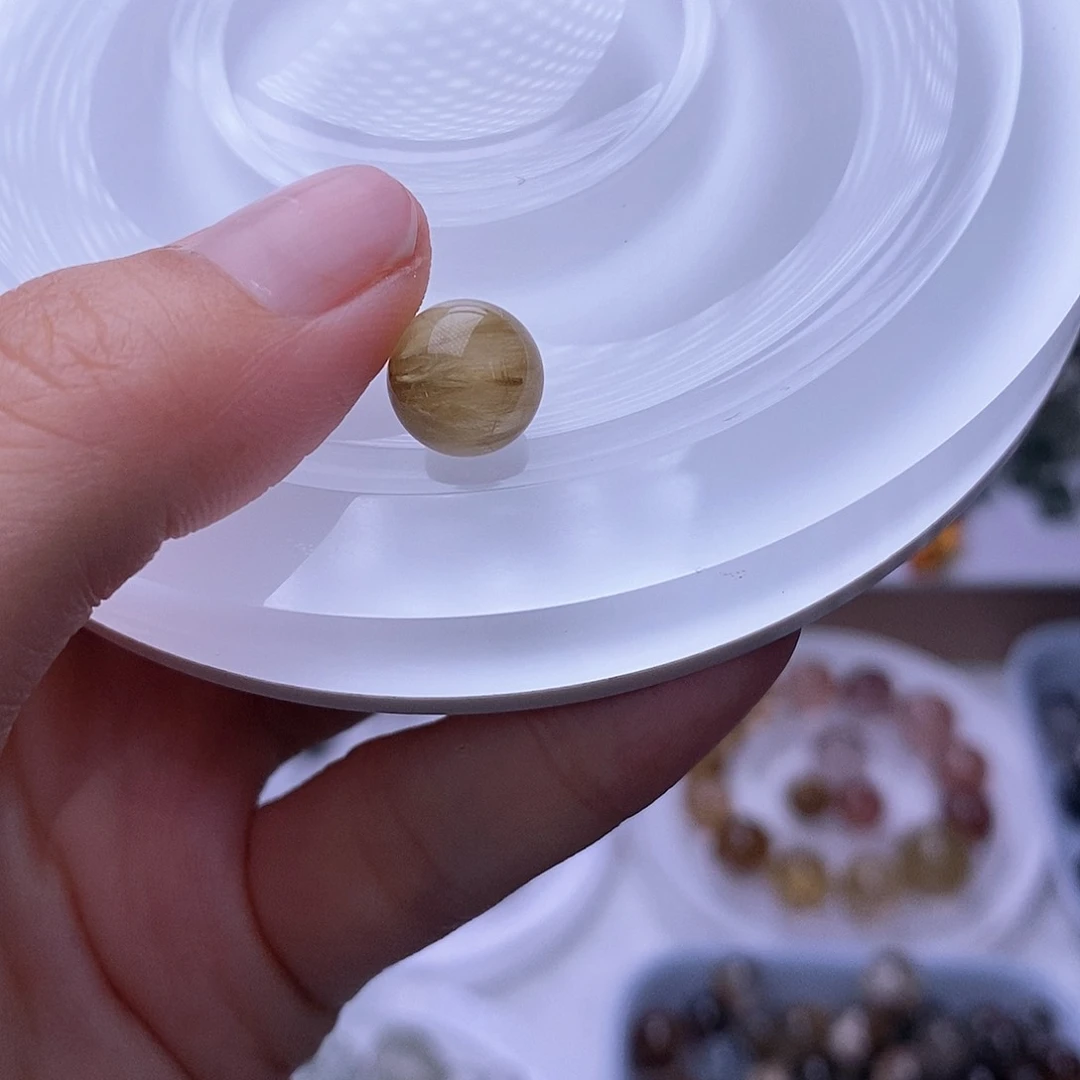 水晶天然水晶定制打孔不退换未镶嵌