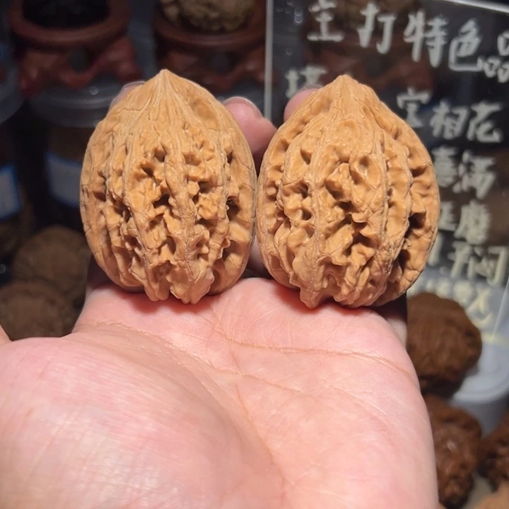 吊坠文玩核桃40大孤石全品60克