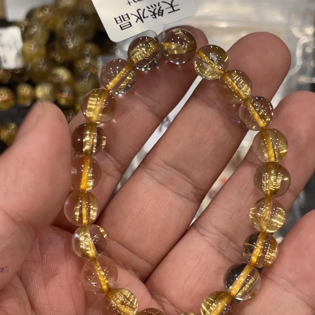 水晶手链未镶嵌aaa0381钛晶