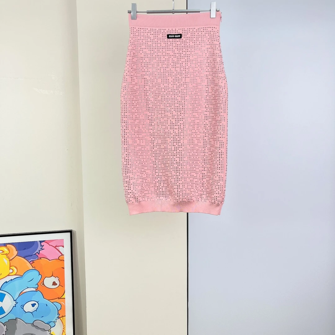 99新 MIU MIU/缪缪 半身裙 /38码/Xspn5277