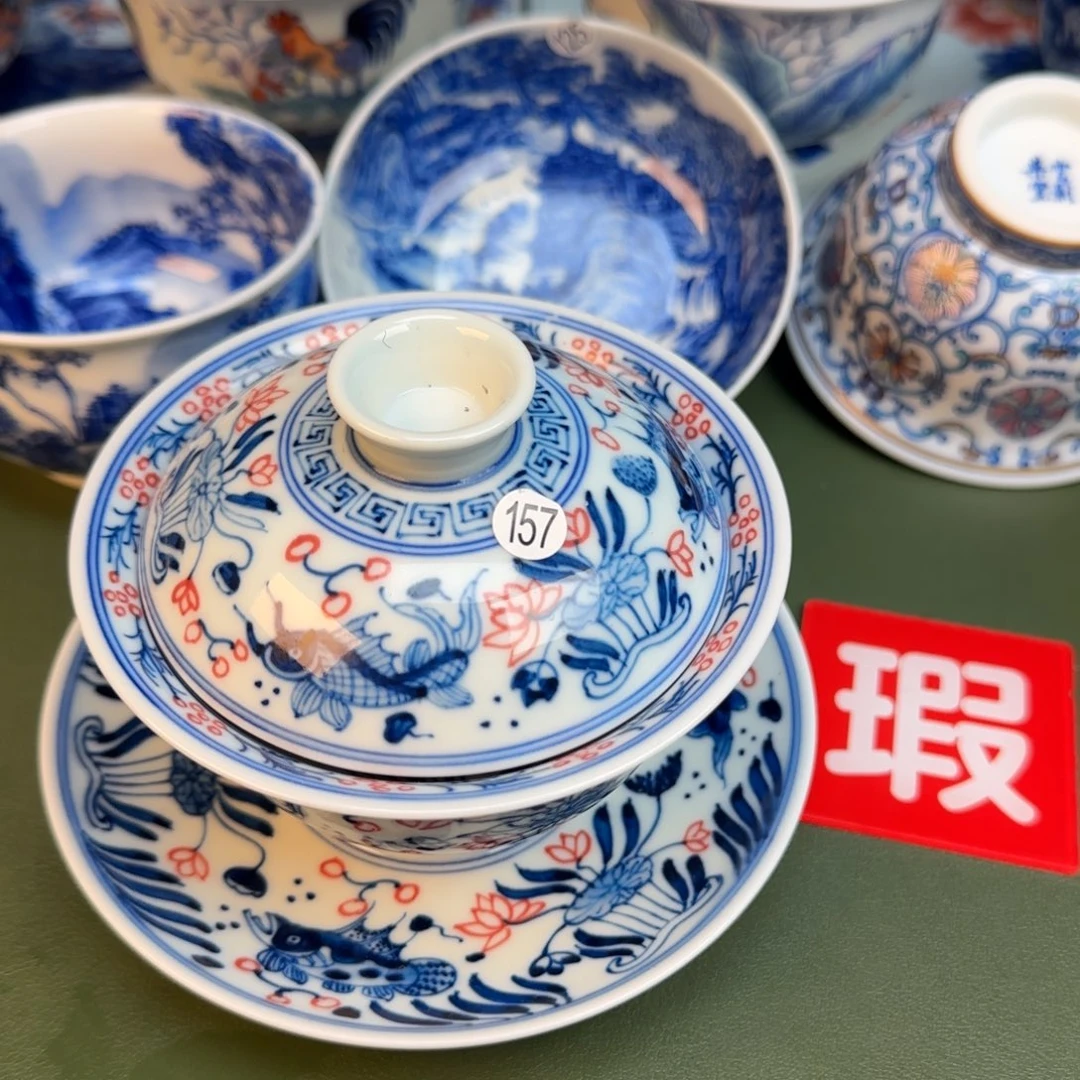 彦祖纯手工手绘茶具157