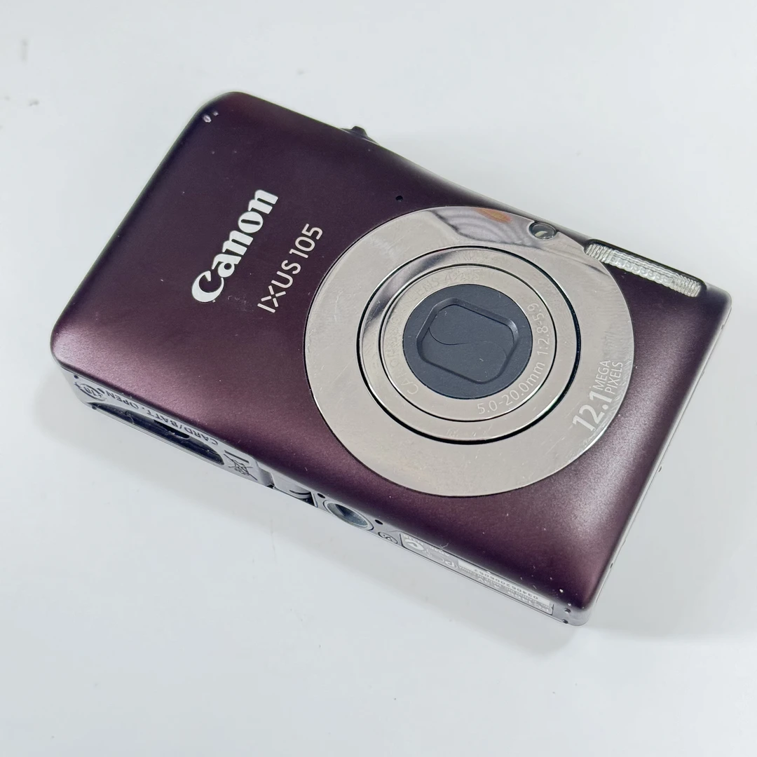 95新 Canon/佳能 ixus105棕色 1210w像素4倍光学变焦CCD数码相机