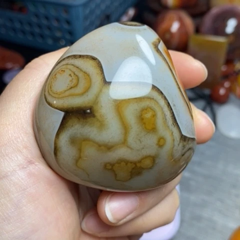 未镶嵌玛瑙/玉髓珠宝奇石