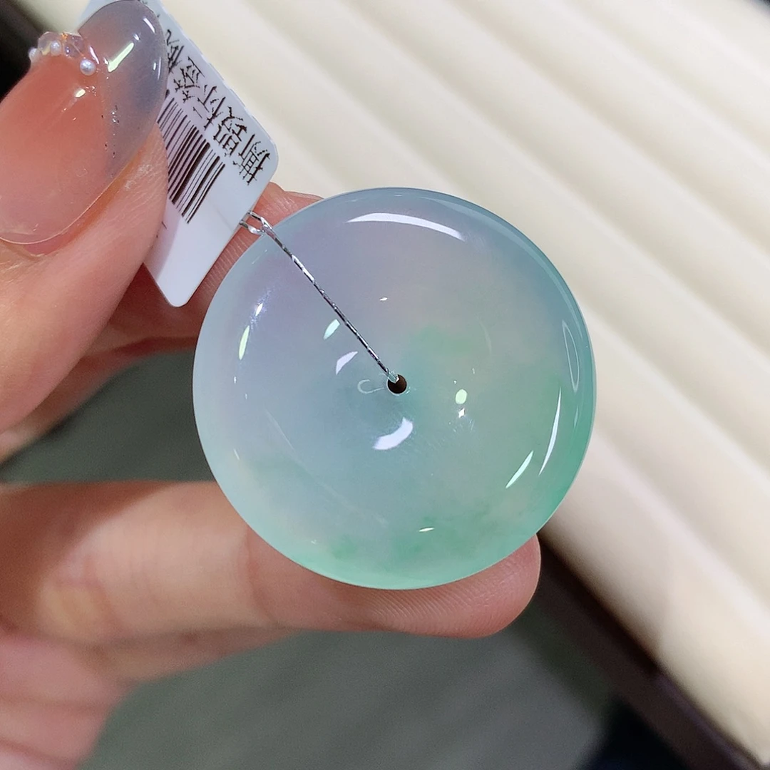 翡翠未镶嵌颈饰28-6.1