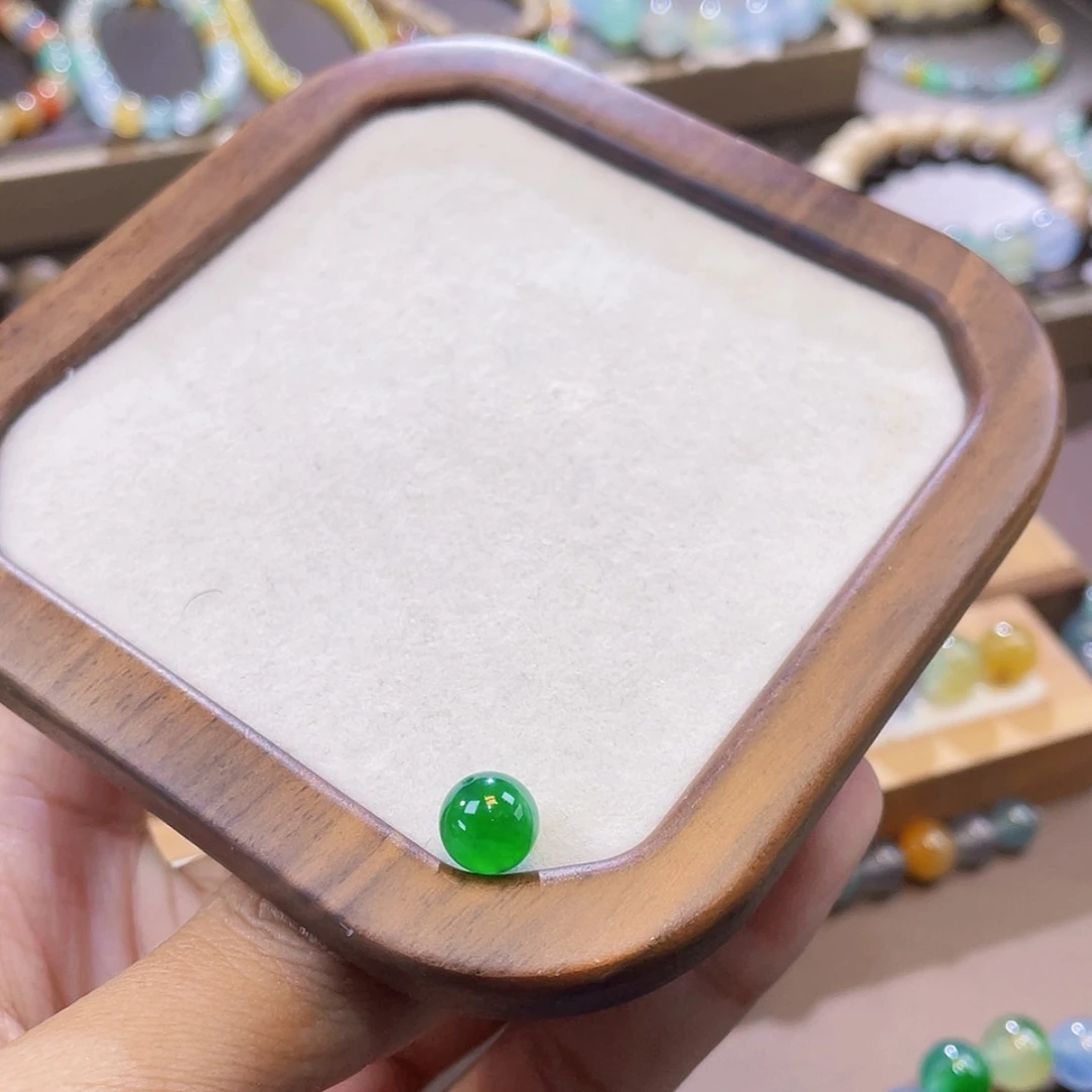 【闪购商品】未镶嵌手链翡翠卡8.2冰绿