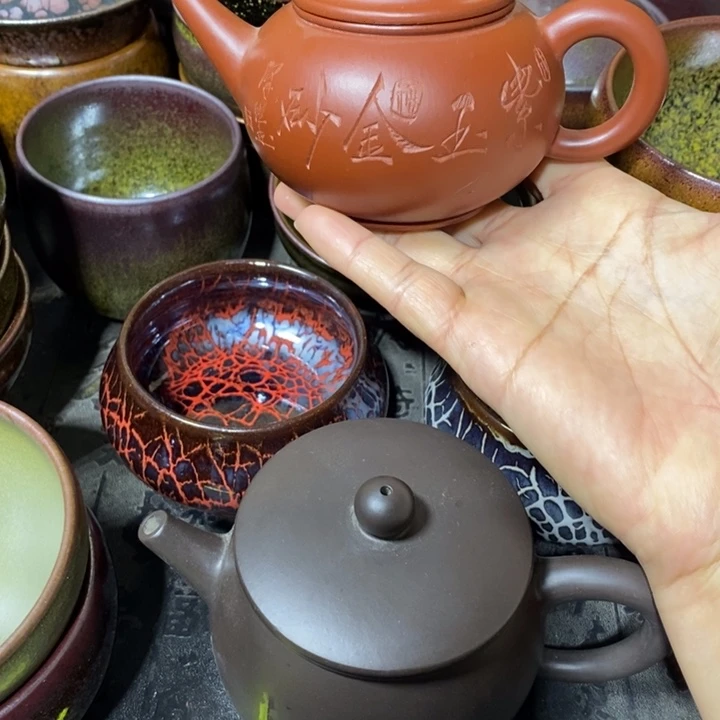 小***咪茶盏建阳建盏全品茶壶