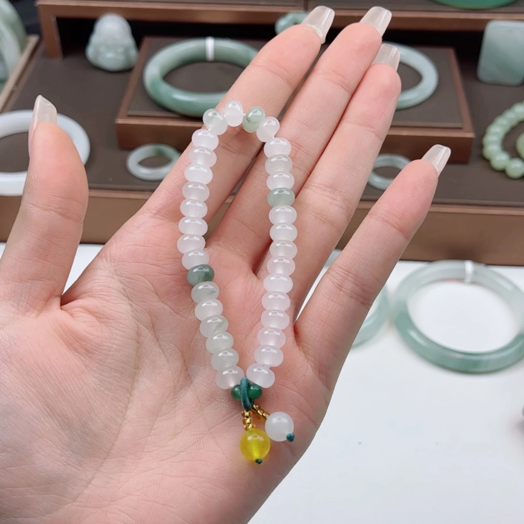 石英质玉手串未镶嵌小****米