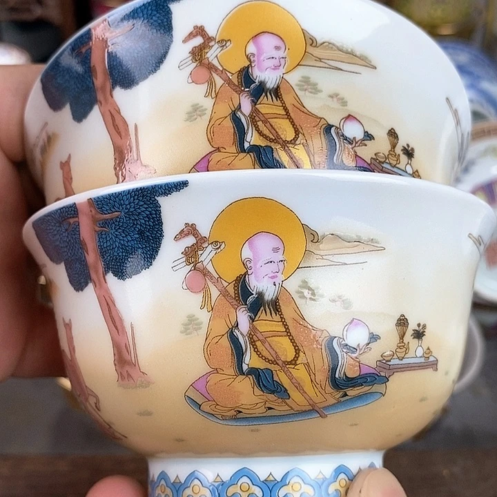 景德镇陶瓷藏式茶碗