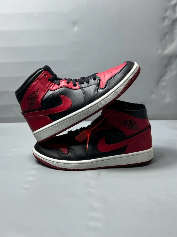 43码 95新/air jordan1黑红/板鞋 公价989