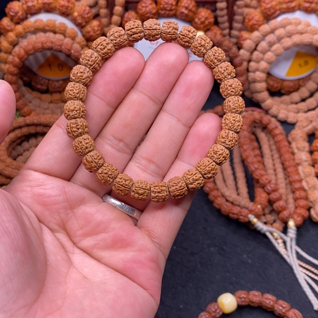 ****生手串金刚菩提龙切盘龙尺寸9.5