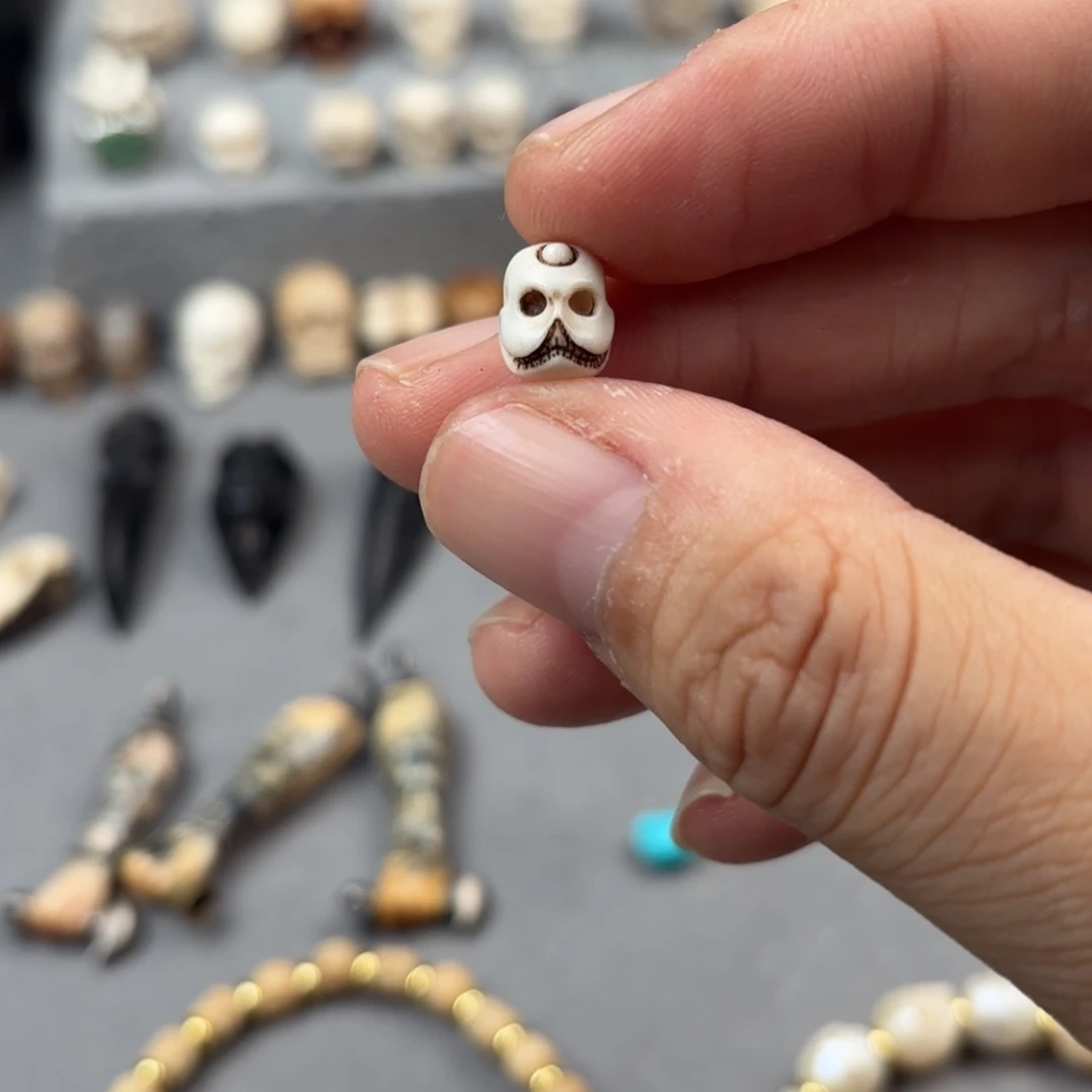 鹿骨吊坠尸陀林喜主8mm