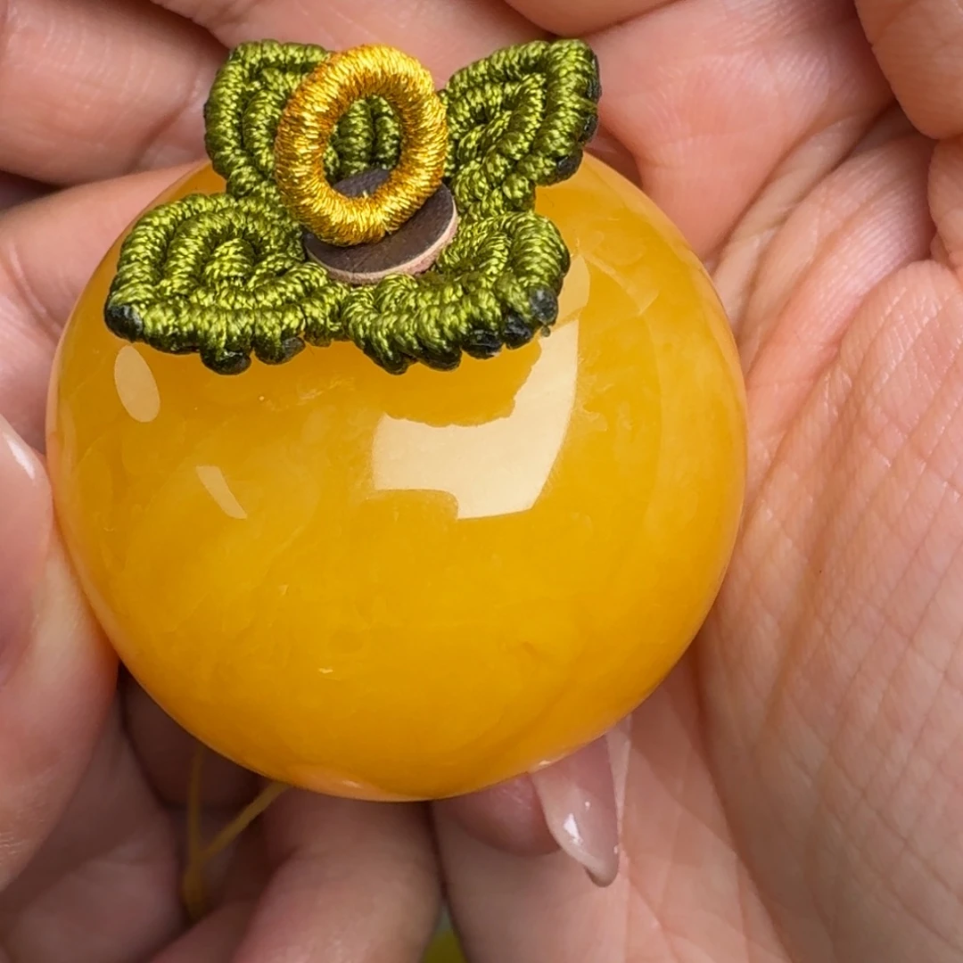 蜜蜡未镶嵌吊坠(不含链)无优化无烤色无补胶无覆膜无辐照无煮蜜