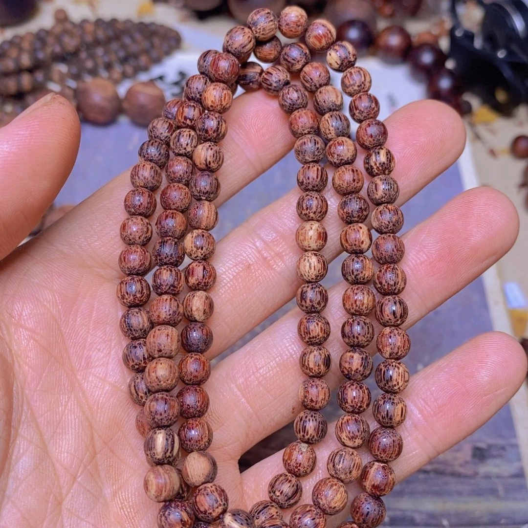 降真香手串/手链东芝料绿油06108超超一挡