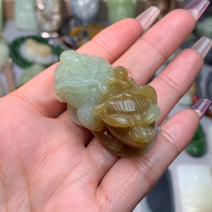 和田玉挂件未镶嵌