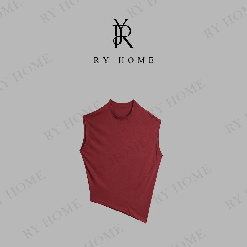 【容雨RYHOME】简约百搭宽松落肩飞袖T恤252T2025