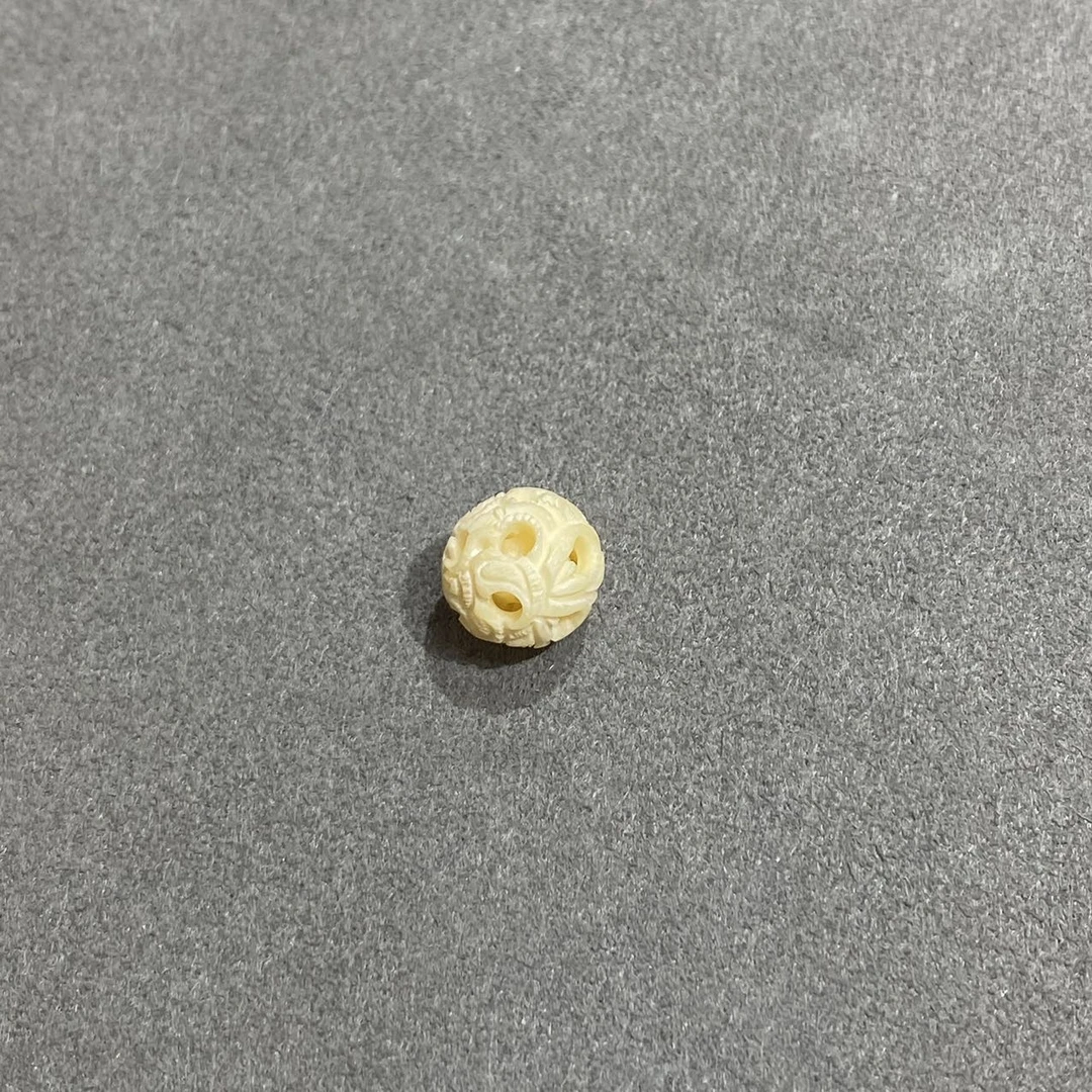 【佳哥严选】 J20048-猛犸鬼工球单珠-10mm左右