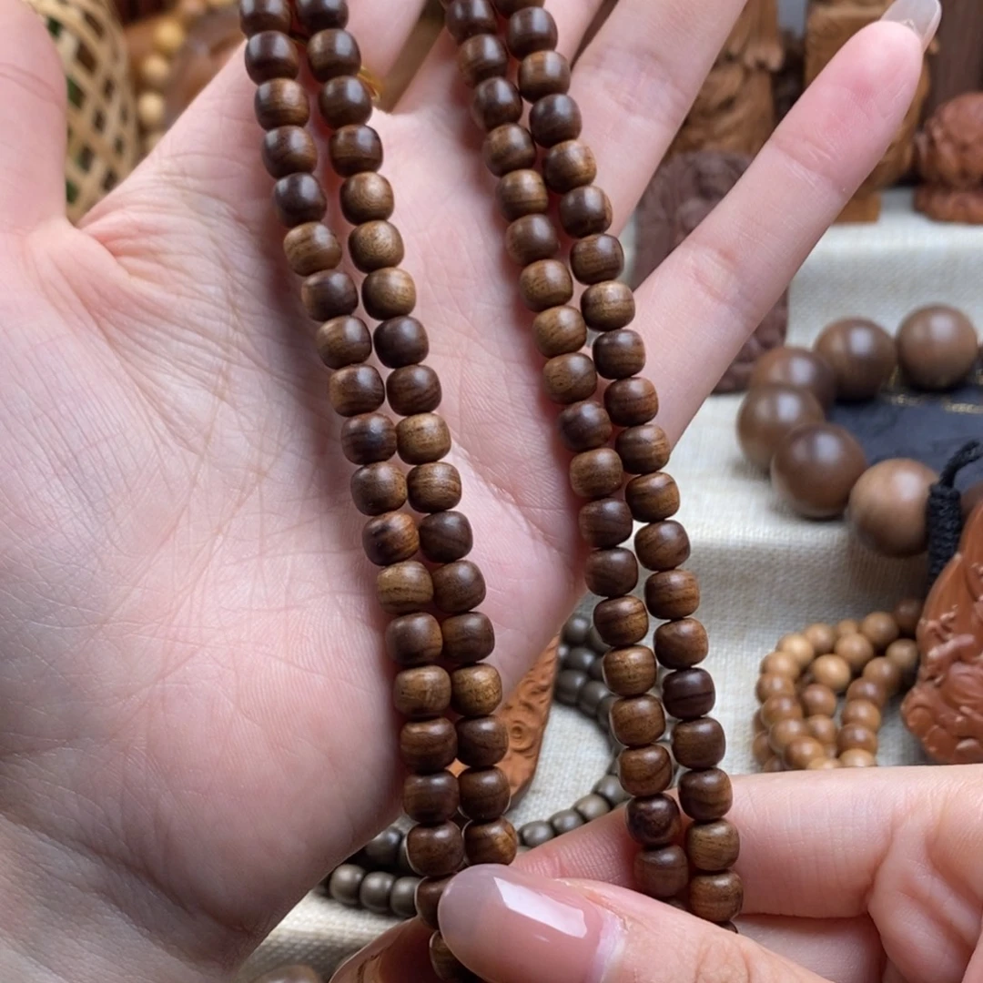 檀香木手串/手链迈索尔，老山檀，奶香0607