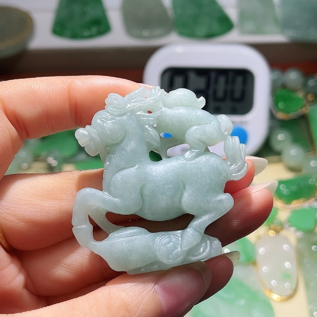 F***n定制翡翠未镶嵌天然翡翠