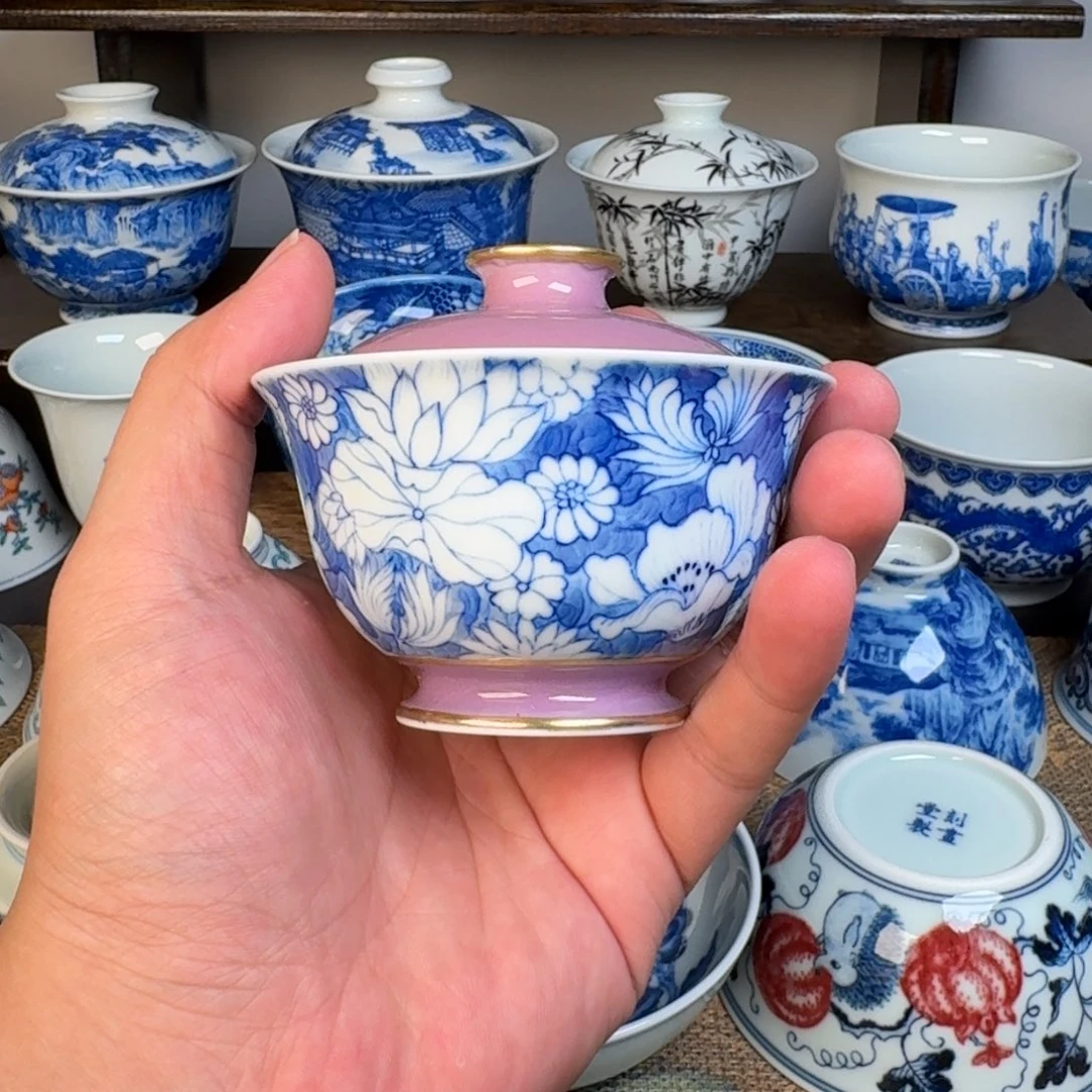 现代手工手绘茶器微瑕福利