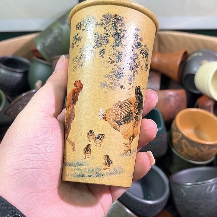 茶杯紫砂全手工紫砂主人杯