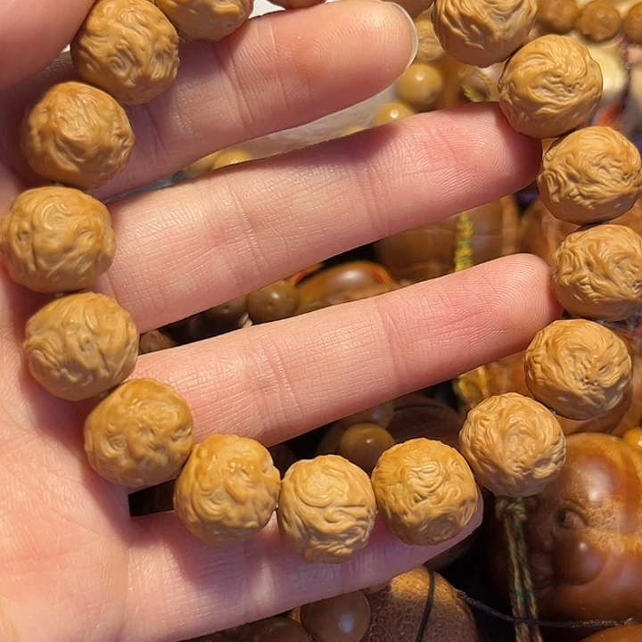 橄榄核手串/手链猴头游龙