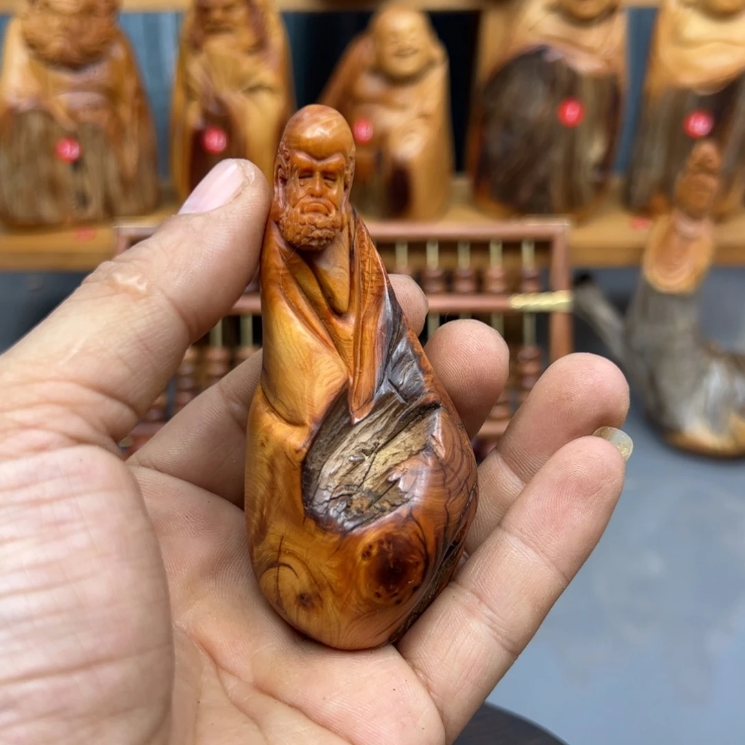 用***6木崖柏木摆件手把件