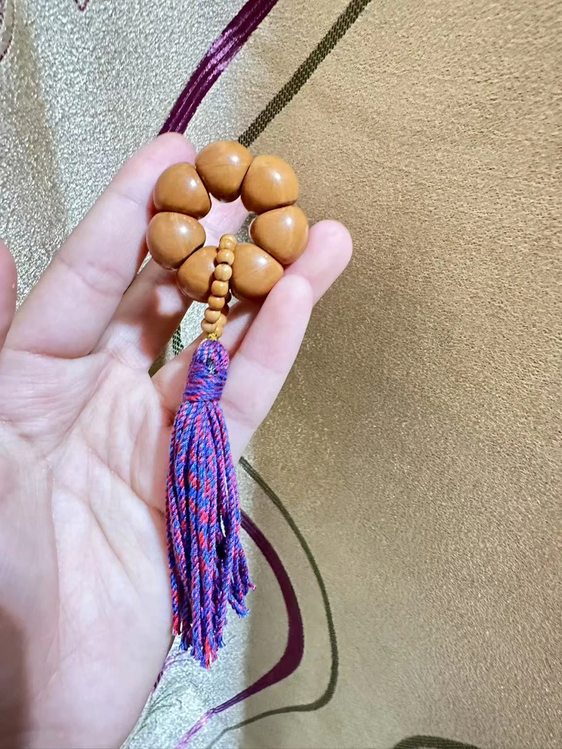 天然鲨鱼背猴头核桃原创绕指柔盘玩手捏佳品