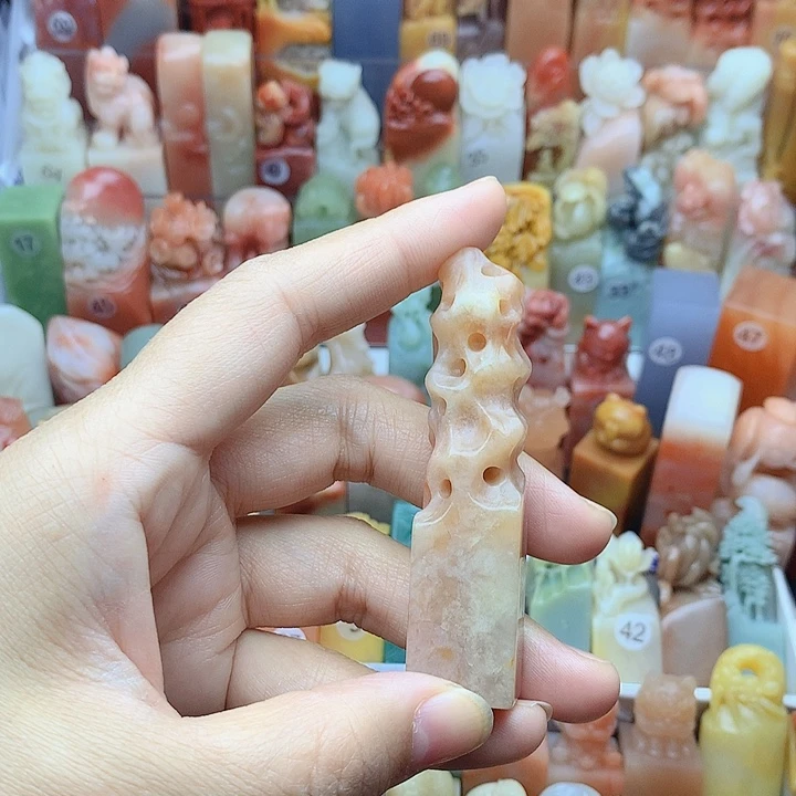 昌化石印石名章定制