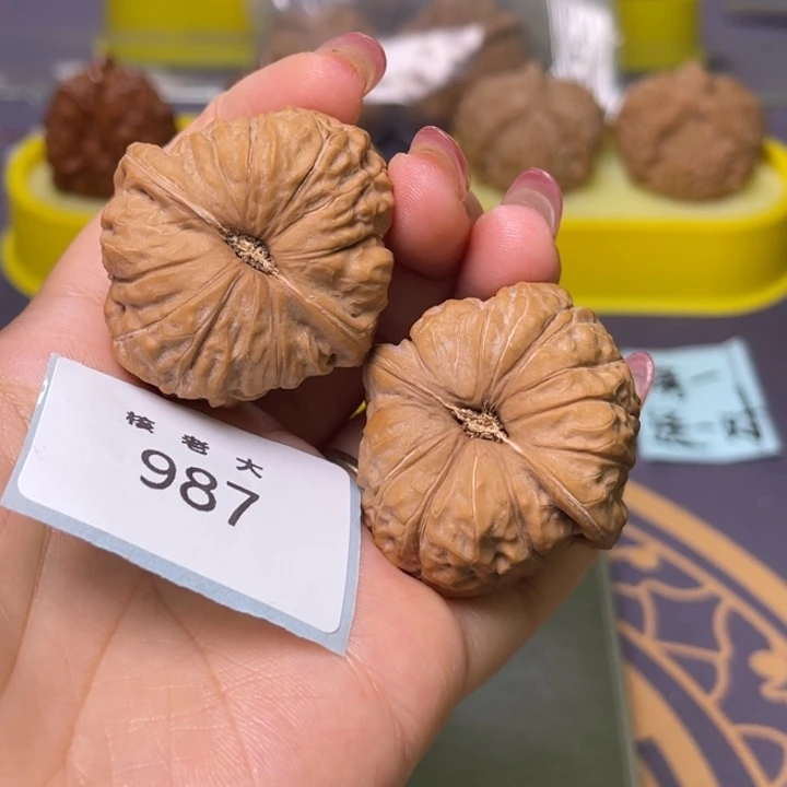 文玩核桃把件南瓜39.987