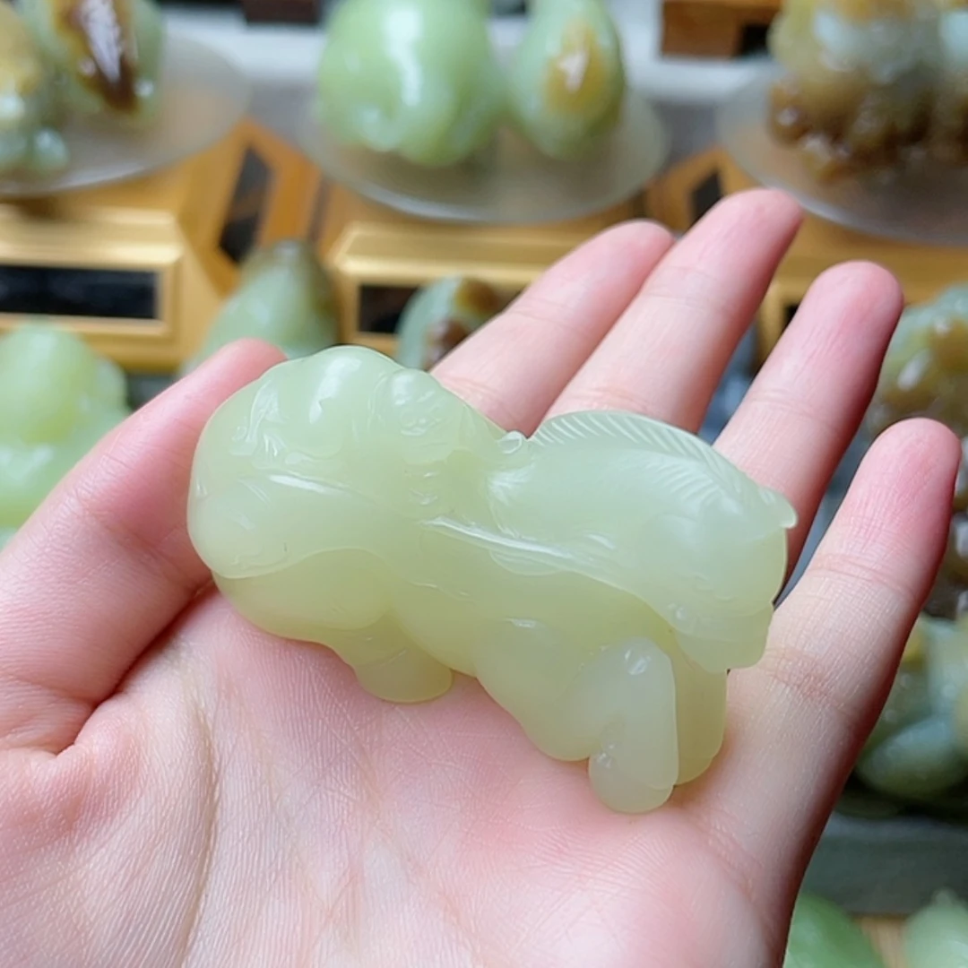 【闪购商品】未镶嵌和田玉把件鑫*阳