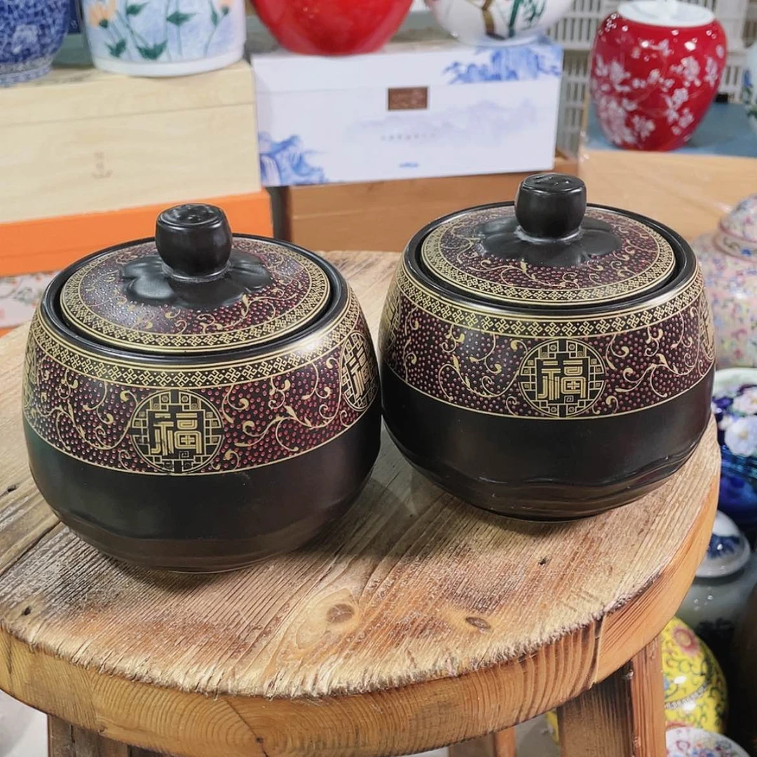 【闪购商品】罐陶瓷茶叶罐密封罐