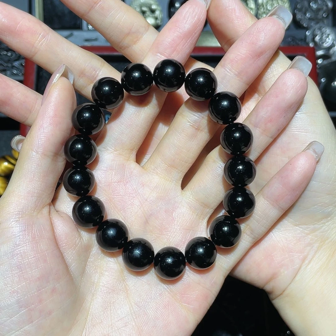 【闪购商品】未镶嵌黑曜岩手链怪****桌