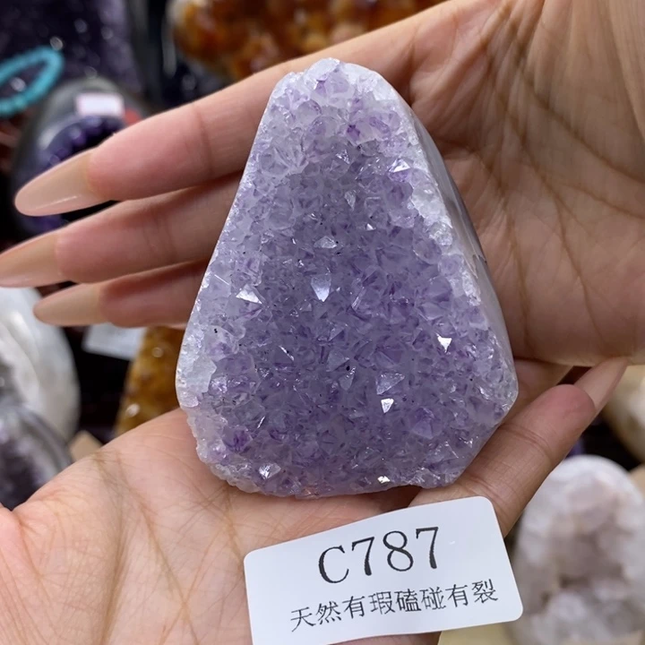 十***八紫晶未镶嵌大型摆件(非配饰)