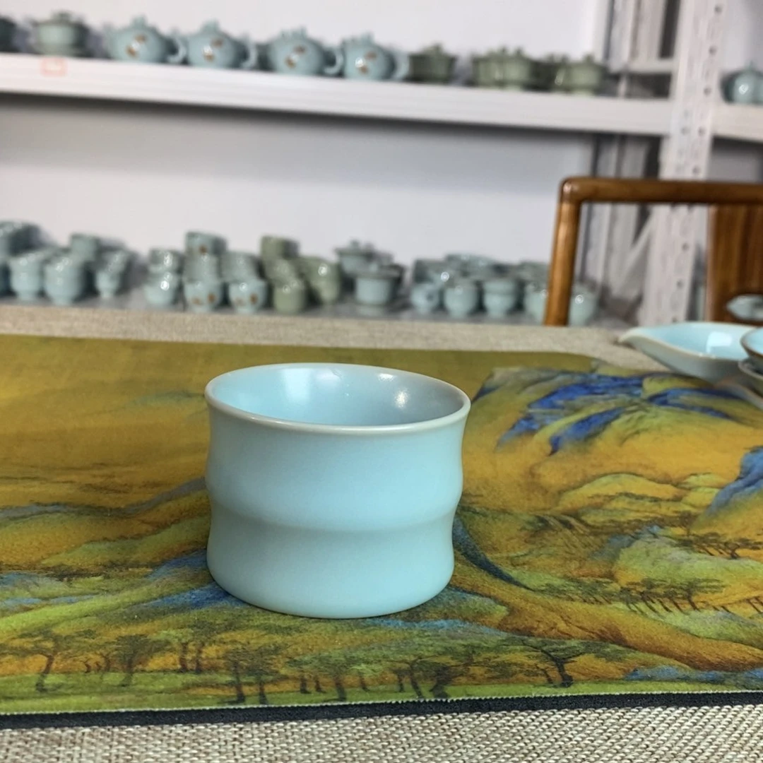 【闪购商品】仿古竹节杯微微瑕。。。